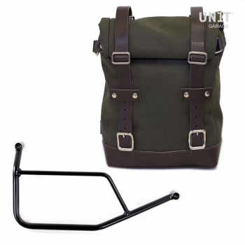 帆布侧袋+ R 1200 R框架