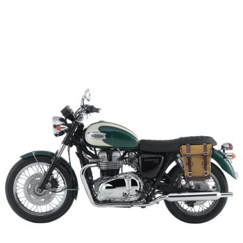 帆布侧袋+ Triumph Bonneville T100 框架(2001-2016)