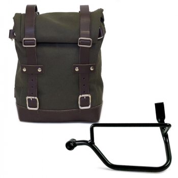 帆布侧袋+ Triumph Street Twin 900 SX车架 (2016 直到现在)