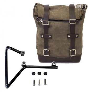 侧袋采用分体皮革+ husqvarna svartpilen 701框架