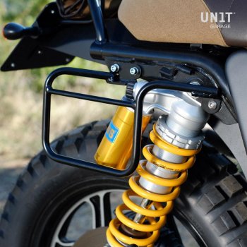 侧袋采用分体皮革+ K 75/100系列镜架