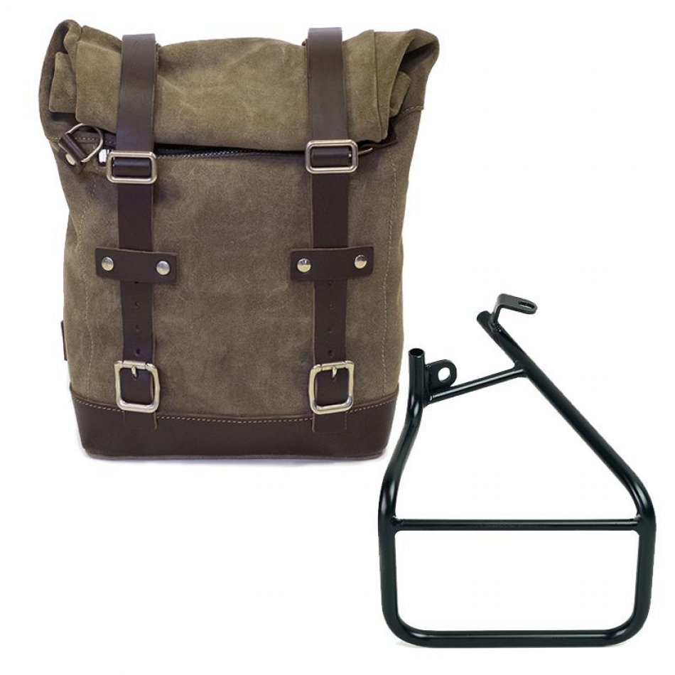 分体皮革侧包 + Sportster S 1250 左车架