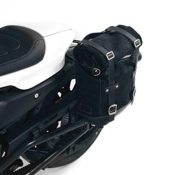 分体皮革侧包 + Sportster S 1250 左车架