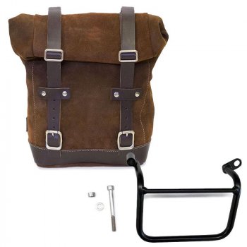 皮革分体侧袋+ Triumph Scrambler 1200 XC_XE SX框架