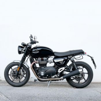 皮革分体侧袋+ Triumph Speed Twin SX框架