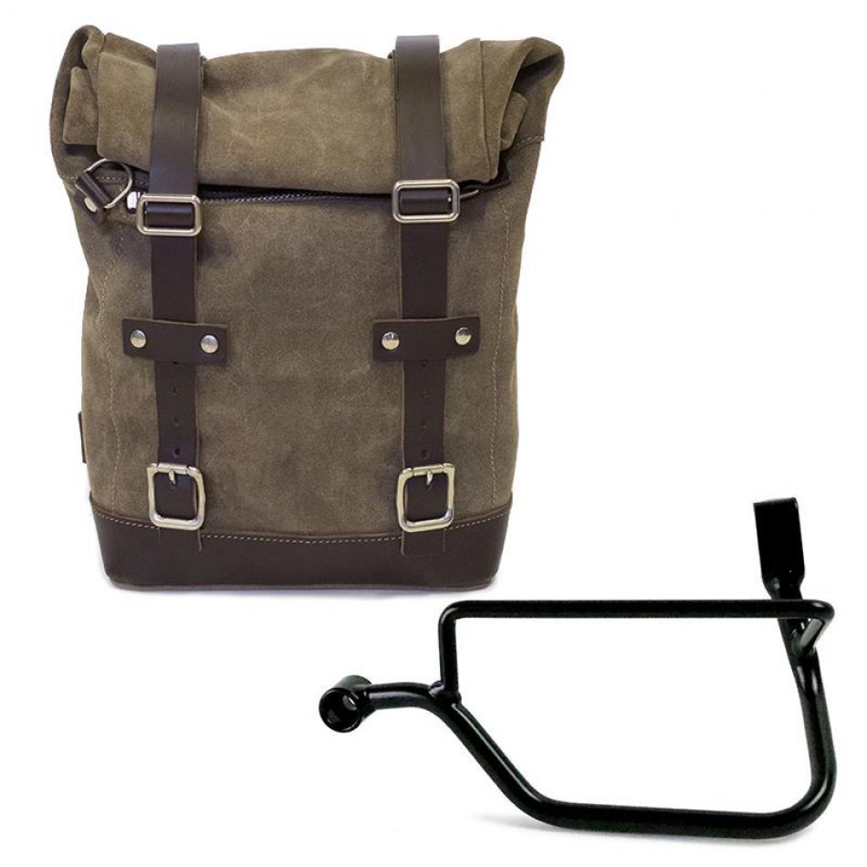 皮革开叉侧袋+胜利街双900 SX车架 (2016 直到现在)