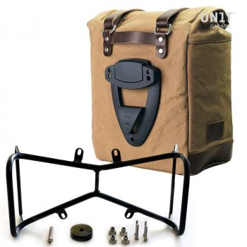 帆布侧袋+双NineT对称框架