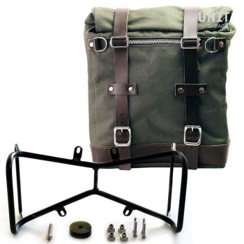 帆布侧袋+双NineT对称框架