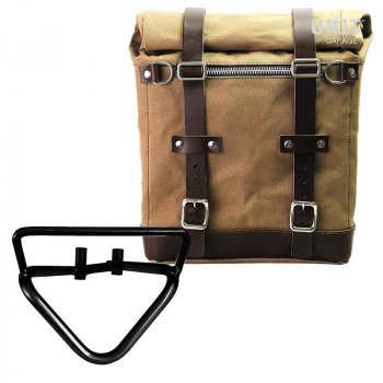 侧面Pannier画布+右子框架husqvarna 401（2020年至今）