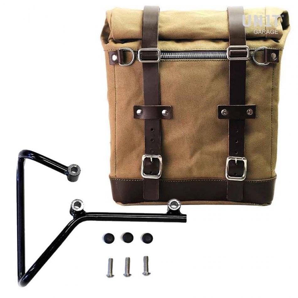 帆布侧袋+ husqvarna svartpilen 701框架