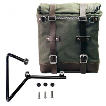 帆布侧袋+ husqvarna svartpilen 701框架