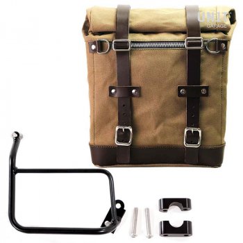 帆布侧袋+ R1200 GS框架