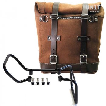 侧袋采用分体皮革+ husqvarna vitpilen 701框架