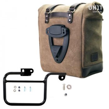 侧袋采用分体皮革+ K系列镜架