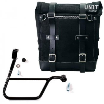 Scram Waxed Suede Side Pannier 22L-30L + 右副车架 Triumph T120（2016 年起）