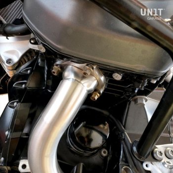 没有1250LC催化剂的消声器歧管