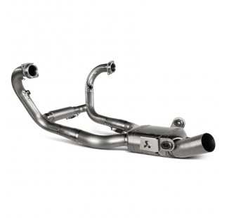 Akrapovic 钛合金排气歧管 + 发动机故障灯检测器 符合 EURO 5+ 标准 适用于 BMW R1300GS 和 ADV