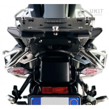 一对 Atlas 无框铝制行李袋 40L+40L + 适用于 BMW R1300GS 无框行李袋的固定系统