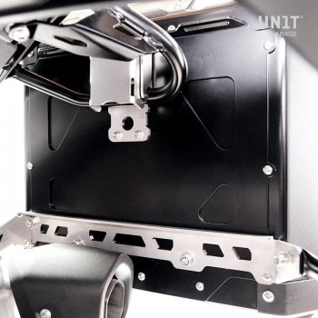 一对 Atlas 无框铝制行李袋 40L+40L + 适用于 BMW R1300GS 无框行李袋的固定系统