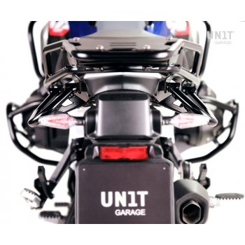 一对 Atlas 无框铝制行李袋 40L+40L + 适用于 BMW R1300GS 无框行李袋的固定系统