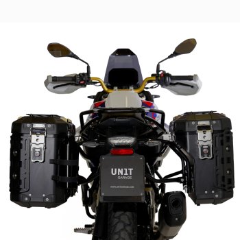 Atlas铝制旅行包一对 39升+32升 + Atlas 铝合金马鞍架 BMW F450GS
