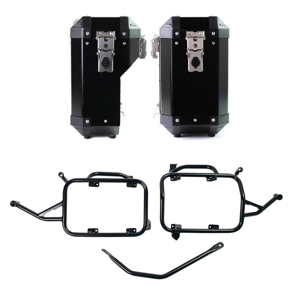 一对 Atlas 铝制行李袋 40L+34L + 铝制行李架 BMW F900GS