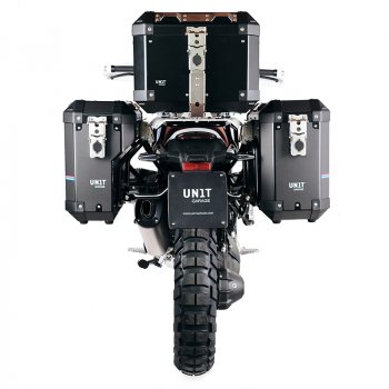 一对 Atlas 铝制包 40L+34L + 铝制包框架 BMW R12 G/S
