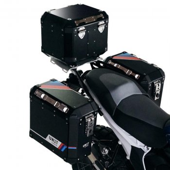 一对Atlas 40L + 34L铝袋 + BMW R1300GS 铝制边箱框架