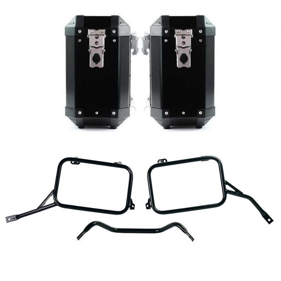 一对 Atlas 铝袋 40L+40L 带 R80-R100GS 框架