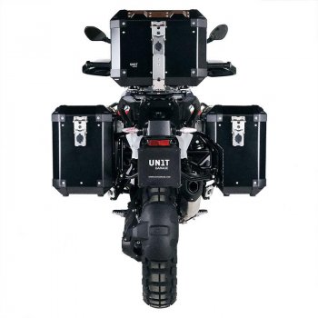 一对 Atlas 铝包 47L+41L + 车架 适用于 BMW R1300GS 铝包