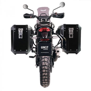 阿特拉斯47L + 41L铝袋 + Triumph Speed 400 & Scrambler 400 X 铝制边箱框架