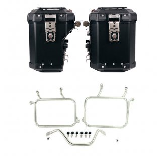 Atlas 铝合金边箱套装 48L+41L + 用于 Atlas 铝包的 Ducati DesertX 框架