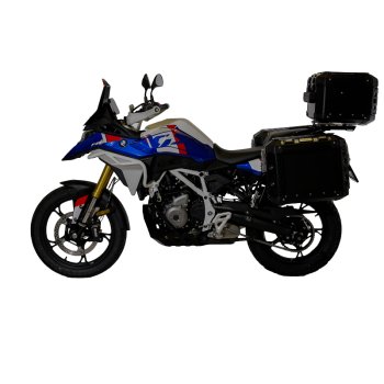 Atlas 铝合金边箱套装 48L+41L + Atlas 铝合金马鞍架 BMW F450GS