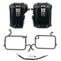 Atlas 铝合金边箱套装 48L+41L + Atlas 铝合金马鞍架 BMW F450GS