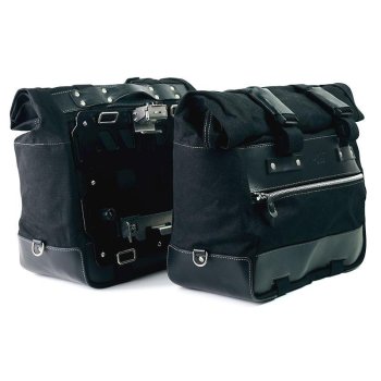 一对 Cult 帆布 40L - 50L 侧袋 + 一对铝板