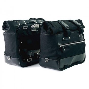 一对 Cult 帆布 40L - 50L 侧袋 + 一对铝板