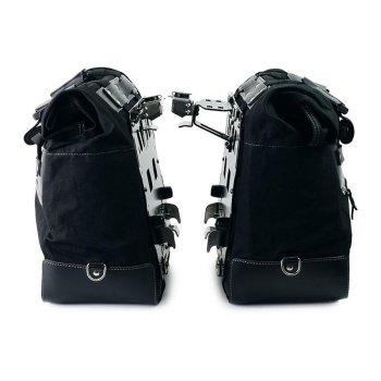 一对 Cult 帆布 40L - 50L 侧袋 + 一对铝板
