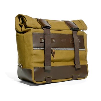 一对 Cult Canvas 侧包（40L-50L）+ 一对适用于 BMW R1300GS ADV 的铝制铭牌
