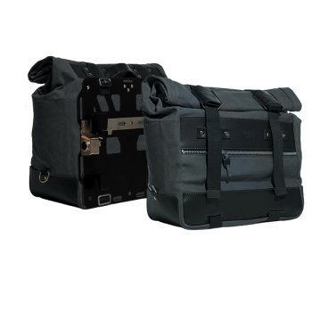 一对 Cult Canvas 侧包（40L-50L）+ 一对适用于 BMW R1300GS ADV 的铝制铭牌