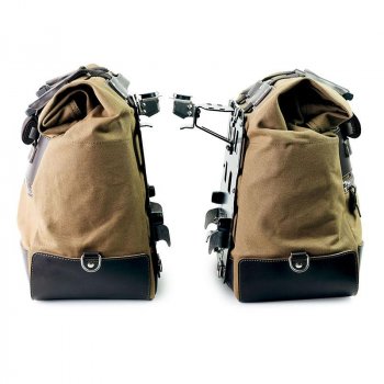 一对 Cult 帆布 40L - 50L 侧袋 + 一对铝板