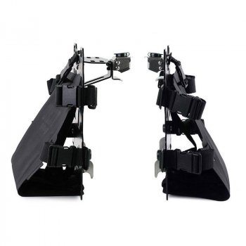 一对铝板，带有 Hypalon 中的前快速接头和锁