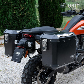 一对 Atlas 40L+34L 铝袋带泛美 1250 框架