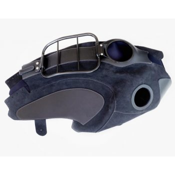 皮革背心用行李架分开