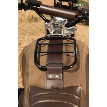 皮革背心用行李架分开