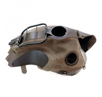 皮革背心用行李架分开