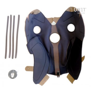 皮革背心用行李架分开