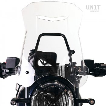 带有 GPS Ducati Scrambler 支持的挡风玻璃