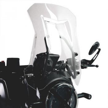 带有 GPS Ducati Scrambler 支持的挡风玻璃