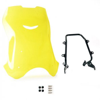 带 GPS 支架的 Triumph Bonneville T120 挡风玻璃