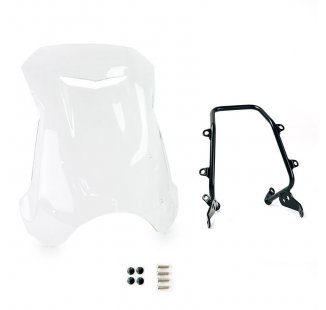 带 GPS 支架的 Triumph Bonneville T120 挡风玻璃